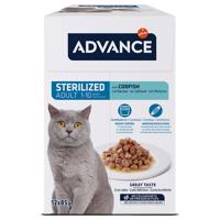 Advance Feline Sterilized Cod - 12 x 85 g