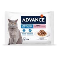 Advance Feline Sterilized Turkey - 52 x 85 g