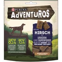 AdVENTUROS snacky, 2 balenia - 25% zľava - Adventuros jelenie s prosom (12 x 90 g)