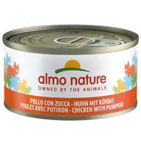 Almo Nature 24 x 70 g - kuracie s tekvicou