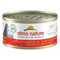 Almo Nature 6 x 70 g - DUPLICATE, do not activate HFC Natural Huhn & Garnelen