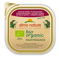 Almo Nature BioOrganic Maintenance 9 x 300 g - Bio hovädzie & Bio zelenina