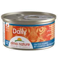 Almo Nature Daily Menu 12 x 85 g - Pena s morskou rybou