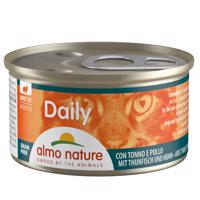 Almo Nature Daily Menu 12 x 85 g -  Pena s tuniakom a kuraťom