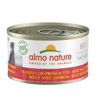 Almo Nature HFC 24 x 95 g - Hovädzie so šunkou