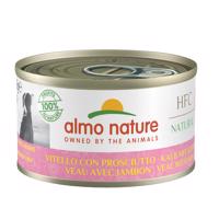 Almo Nature HFC 24 x 95 g - Teľacie so šunkou