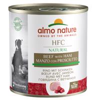 Almo Nature HFC 6 x 280 g / 290 g - Hovädzie so šunkou (290 g)