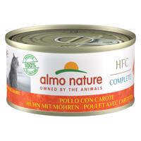 Almo Nature HFC Complete 6 x 70 g - kuracie s mrkvou