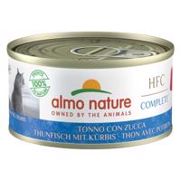 Almo Nature HFC Complete 6 x 70 g - tuniak s tekvicou