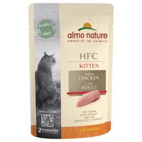 Almo Nature HFC Kitten 6 x 55 g Kuracie mäso