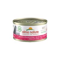 Almo Nature HFC Natural 6 x 70 g - 5 + 1 zdarma - kuracie s kuracou pečeňou