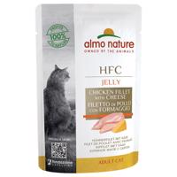 Almo Nature HFC Natural kapsičky 6 x 55 g - kuracie so syrom