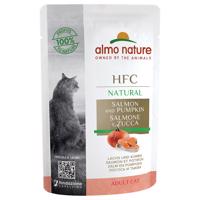 Almo Nature HFC Natural kapsičky 6 x 55 g - losos a tekvica