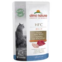 Almo Nature HFC Natural kapsičky 6 x 55 g - tuniak a jazyk morský