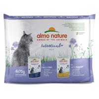 Almo Nature Holistic Intestinal Help - 12 x 70 g Mix: s hydinou & s rybou