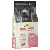 Almo Nature Holistic Medium Puppy kura & ryža - výhodné balenie 2 x 12 kg