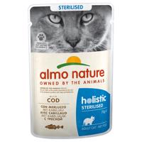 Almo Nature Holistic Sterilised - 6 x 70 g s treskou