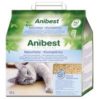 Anibest stelivo pre mačky z prírodného dreva - 10 l (cca 4,3 kg)