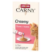 Animonda Carny Adult Creamy - 6 x 15 g losos + taurín