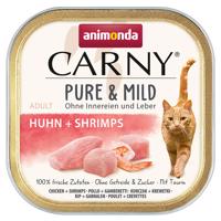 Animonda Carny Adult Pure & Mild 32 x 100 g - kuracie + krevety