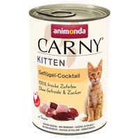 Animonda Carny Kitten 12 x 400 g - hydinový koktejl