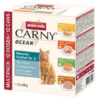 animonda Carny Ocean 12 x 80 g - Ocean Mix II (4 druhy)