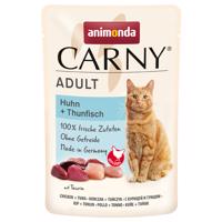 Animonda Carny Pouch 12 x 85 g - kuracie a tuniak