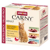 animonda Carny Pouch 24 x 85 g  - hydinový mix (3 druhy)