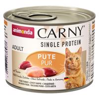 Animonda Carny Single Protein Adult 24 x 200 g - čisté morčacie