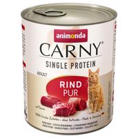 Animonda Carny Single Protein Adult 24 x 800 g - čisté hovädzie