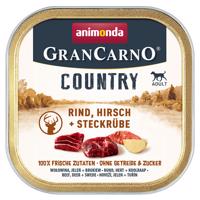 animonda GranCarno Adult Country 22 x 150 g - hovädzie, zverina a repa