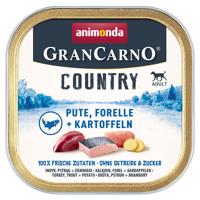 animonda GranCarno Adult Country 22 x 150 g - morčacie, pstruh a zemiaky