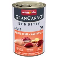 Animonda GranCarno Adult Sensitive 6 x 400 g - kuracie a zemiaky