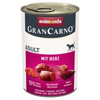 animonda GranCarno Original 6 x 400 g - srdce