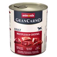 animonda GranCarno Original 6 x 800 g - mäsový koktejl