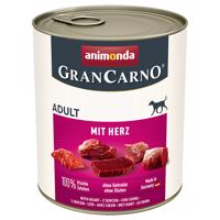 animonda GranCarno Original 6 x 800 g - srdce