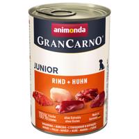 Animonda GranCarno Original Junior 6 x 400 g - hovädzie a kuracie