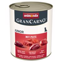 Animonda GranCarno Original Junior 6 x 800 g - morčacie