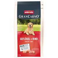 animonda GranCarno Senior hydina + hovädzie - 1 kg