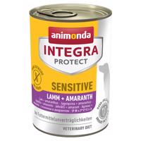 Animonda Integra Protect Sensitive konzerva - 24 x 400 g jahňacie + amarant