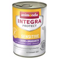 Animonda Integra Protect Sensitive konzerva - 6 x 400 g jahňacie + amarant