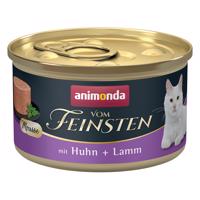 Animonda Vom Feinsten Adult 12 x 85 g - kuracie a jahňacie mäso