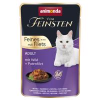 animonda Vom Feinsten Adult 18 x 85 g - so zverinou + morčacie filety