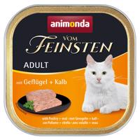 Animonda vom Feinsten Adult 32 x 100 g -  hydinové & teľacie mäso