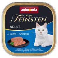 Animonda vom Feinsten Adult 32 x 100 g - losos & krevety