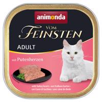 Animonda vom Feinsten Adult 32 x 100 g - s morčacími srdiečkami