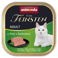 Animonda vom Feinsten Adult 6 x 100 g - s morčacím mäsom & králikom