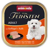 Animonda vom Feinsten Adult bez obilnín 6 x 150 g - hydina & teľacie