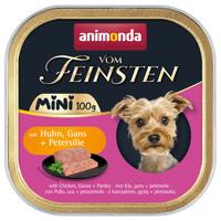 animonda vom Feinsten Adult Mini 32 x 100 g - s kuracím, husacím a petržlenom