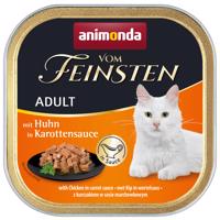 animonda vom Feinsten Adult NoGrain v omáčke 36 x 100 g - kuracie v mrkvovej omáčke